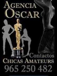 Agencia Oscar - Amateurs para relaciones, únicamente por afición. Servicios para tener la 1ª experiencia Agencia Oscar